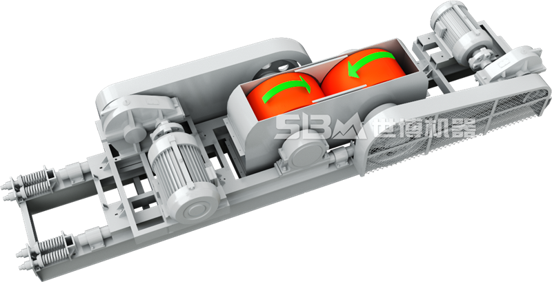輥式破碎機結(jié)構(gòu)圖