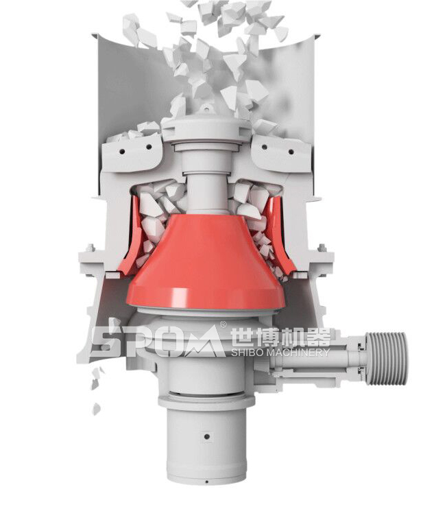 單缸圓錐破結(jié)構(gòu)簡圖